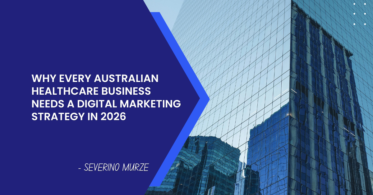 Australian healthcare professional reviewing digital marketing analytics on tablet showing patient acquisition metrics